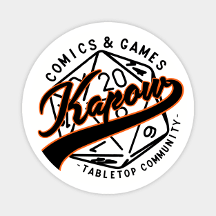 Kapow Tabletop Orange Magnet